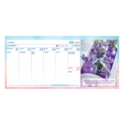 Stolový kalendár stĺpcový - Motivačný 2025