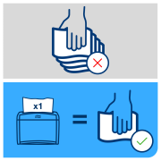 Papierové servítky 1-vrstv. TORK Xpressnap Snack. biele N4 (8x1125ks)