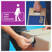 Papierové utierky v rolke 1-vrstv. TORK Matic extra dlhé biele H1, návin 280 m (6 ks)