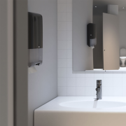 Zásobník na skladané utierky TORK Singlefold/C-fold čierny H3