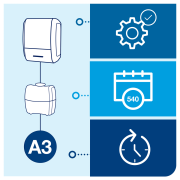 Osviežovač vzduchu TORK Constant, jarný vánok A3