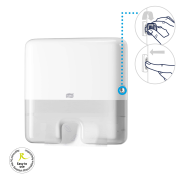 Zásobník na papierové utierky TORK Xpress Multifold Mini biely H2