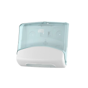 Zásobník na skladané utierky Tork Folded Wiper tyrkysový W4