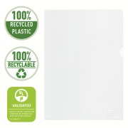 Obal L na dokumenty Esselte recyklovaný A4 100 mic. 100ks