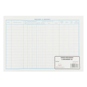 Kniha príchodov a odchodov, A4, 50 hárkov