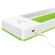 Stolový organizér s bezdrôtovým nabíjaním Leitz WOW zelenobiela