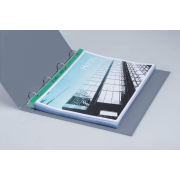 Euroobal DURABLE A4 90mic so zeleným okrajom 100ks