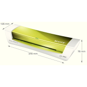 Laminátor Leitz iLAM Home Office A4 WOW zelený