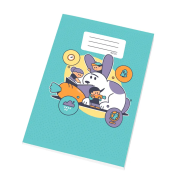 Zošit 423 so špeciálnou liniatúrou A4 20 listový