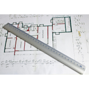 Alumíniové pravítko WEDO 30cm