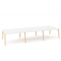 Pracovné stoly Bench ALFA ROOT 420x160cm, biely