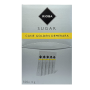 Cukor Rioba trstinový 500 x 4 g tyčinky